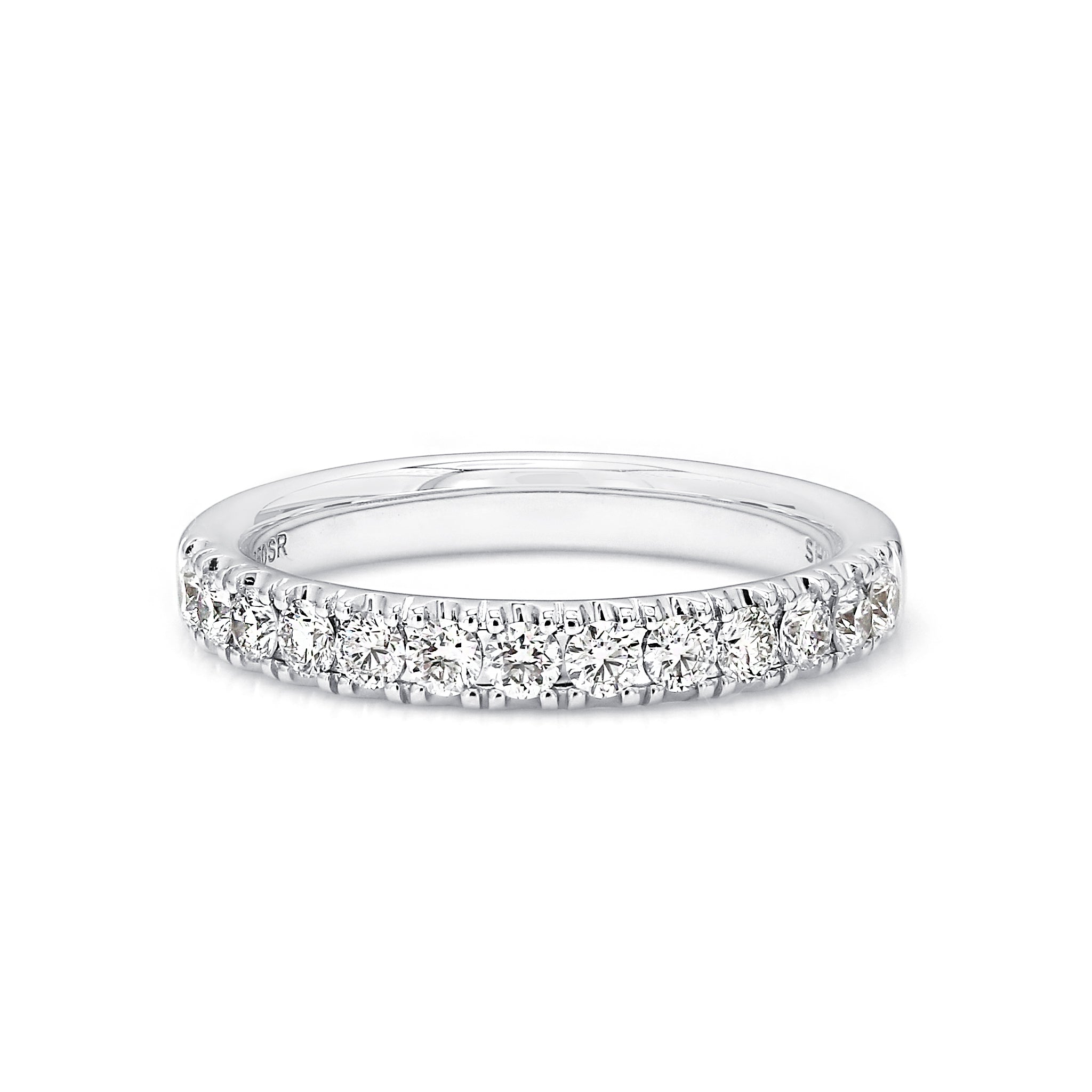 Micro Prong Eternity Ring