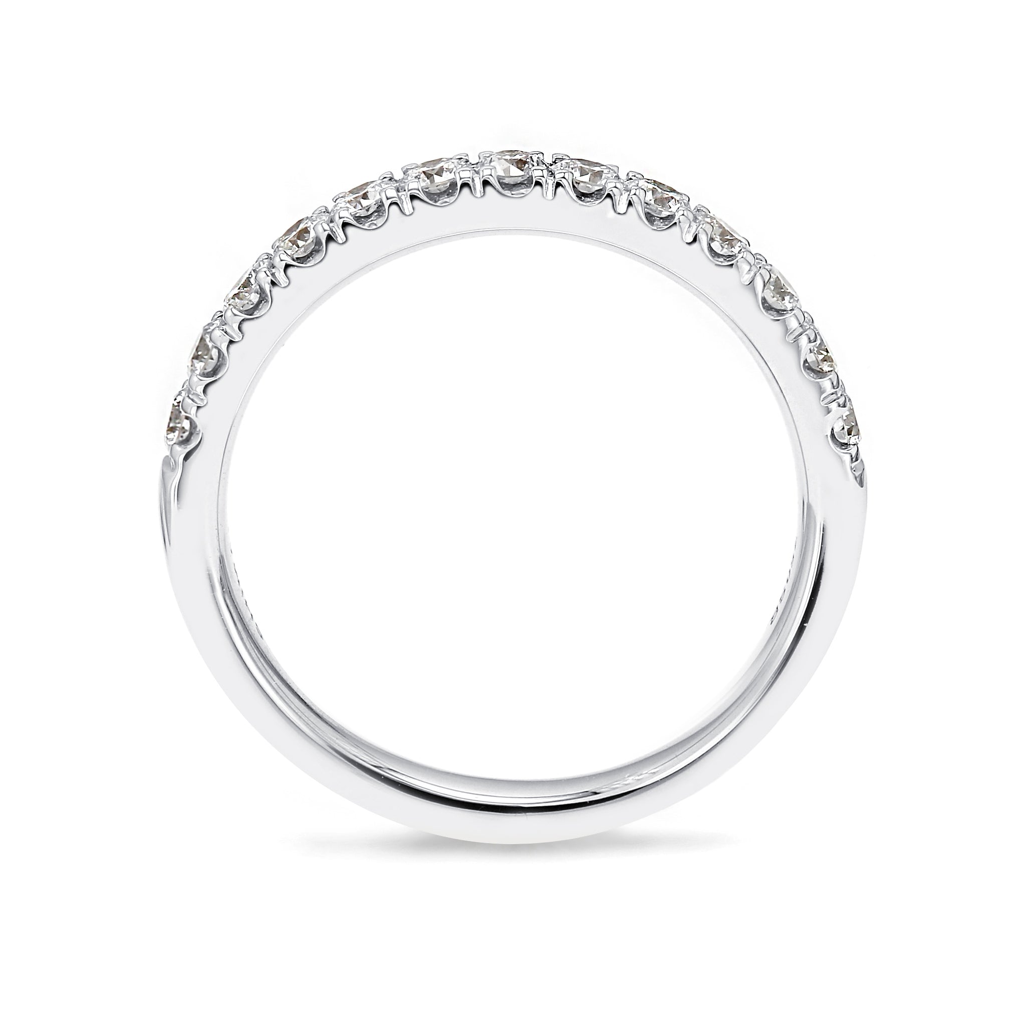 Micro Prong Eternity Ring