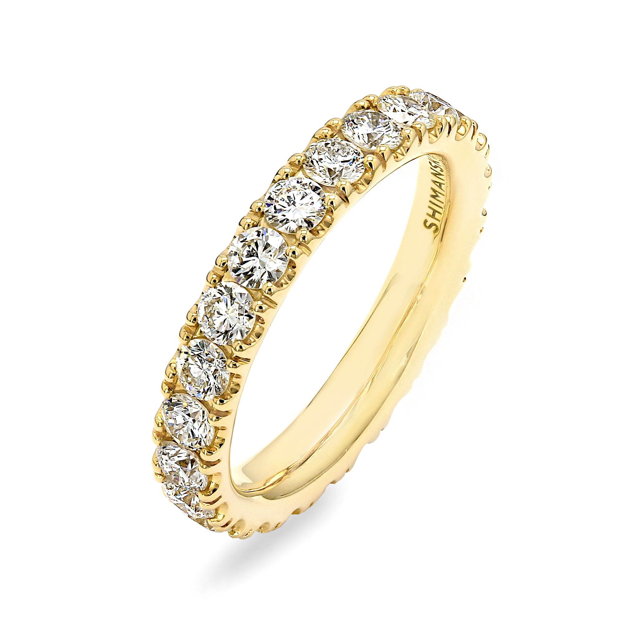 Micro Prong Eternity Ring