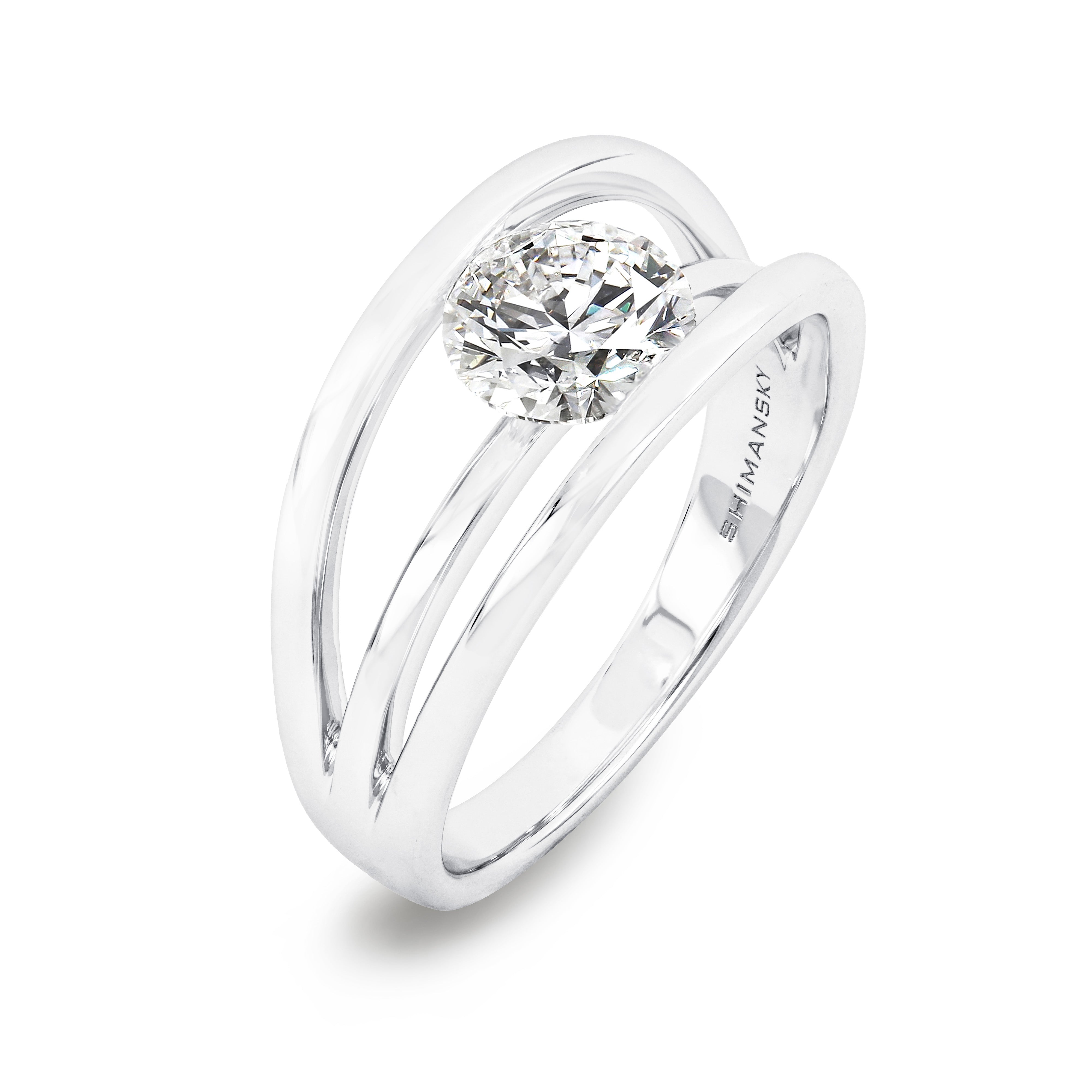 Evolym Diamond Engagement Ring