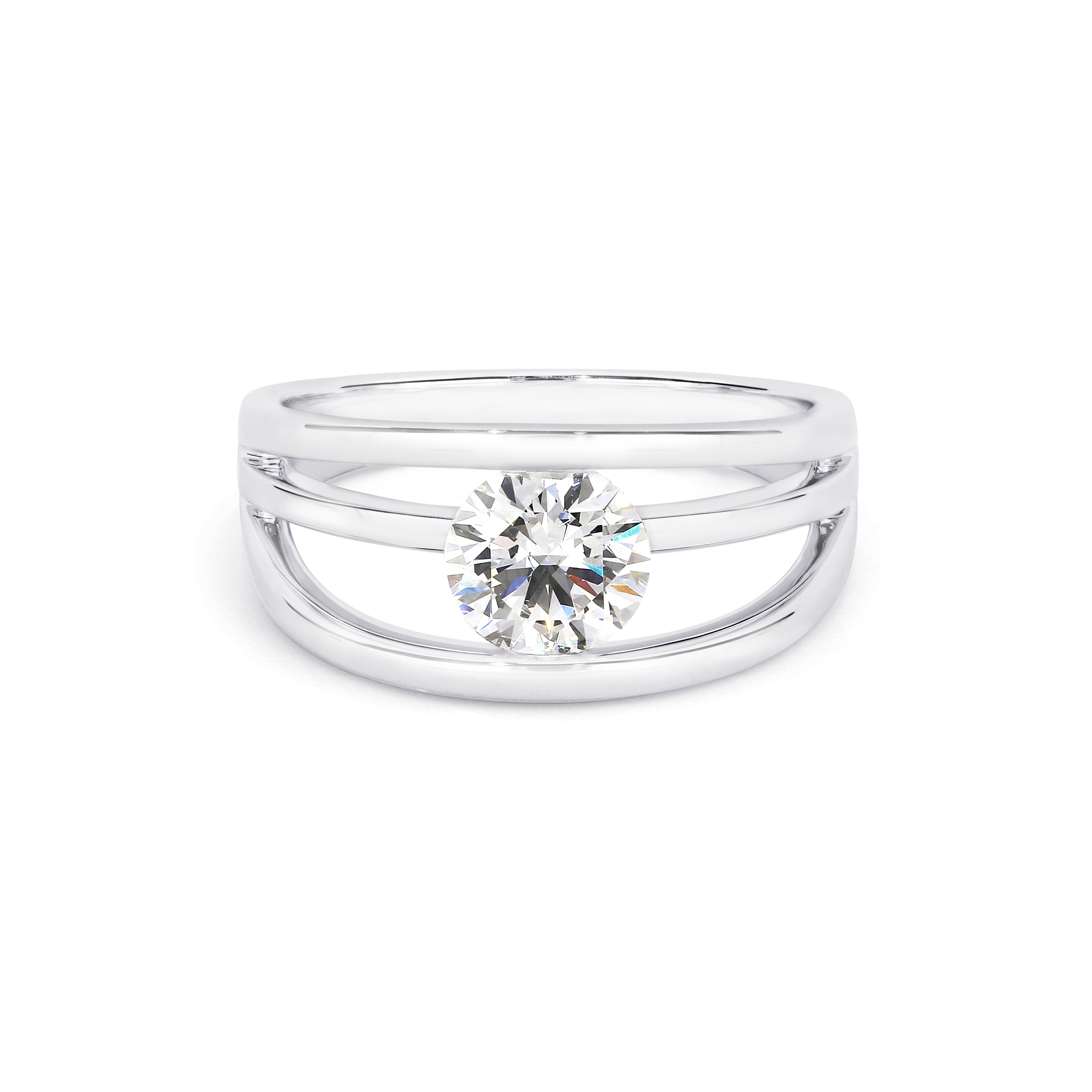 Evolym Diamond Engagement Ring