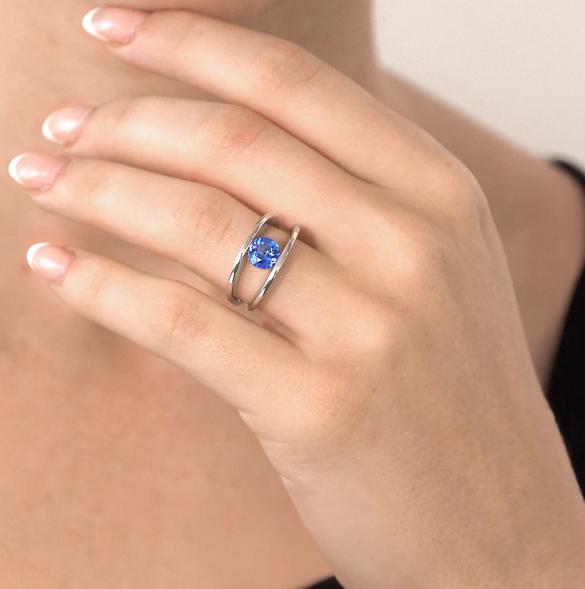 Shimansky Millennium Iconic Tanzanite Ring