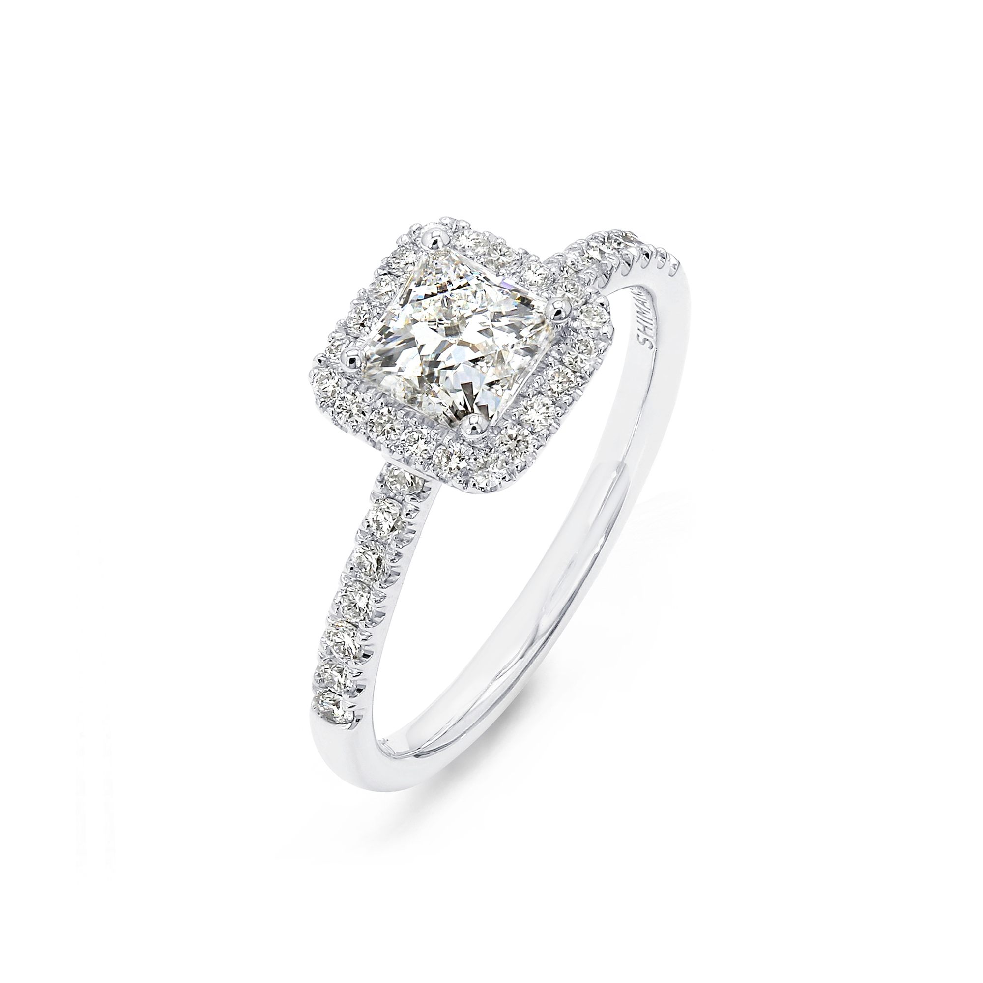My Girl Diamond Halo Ring