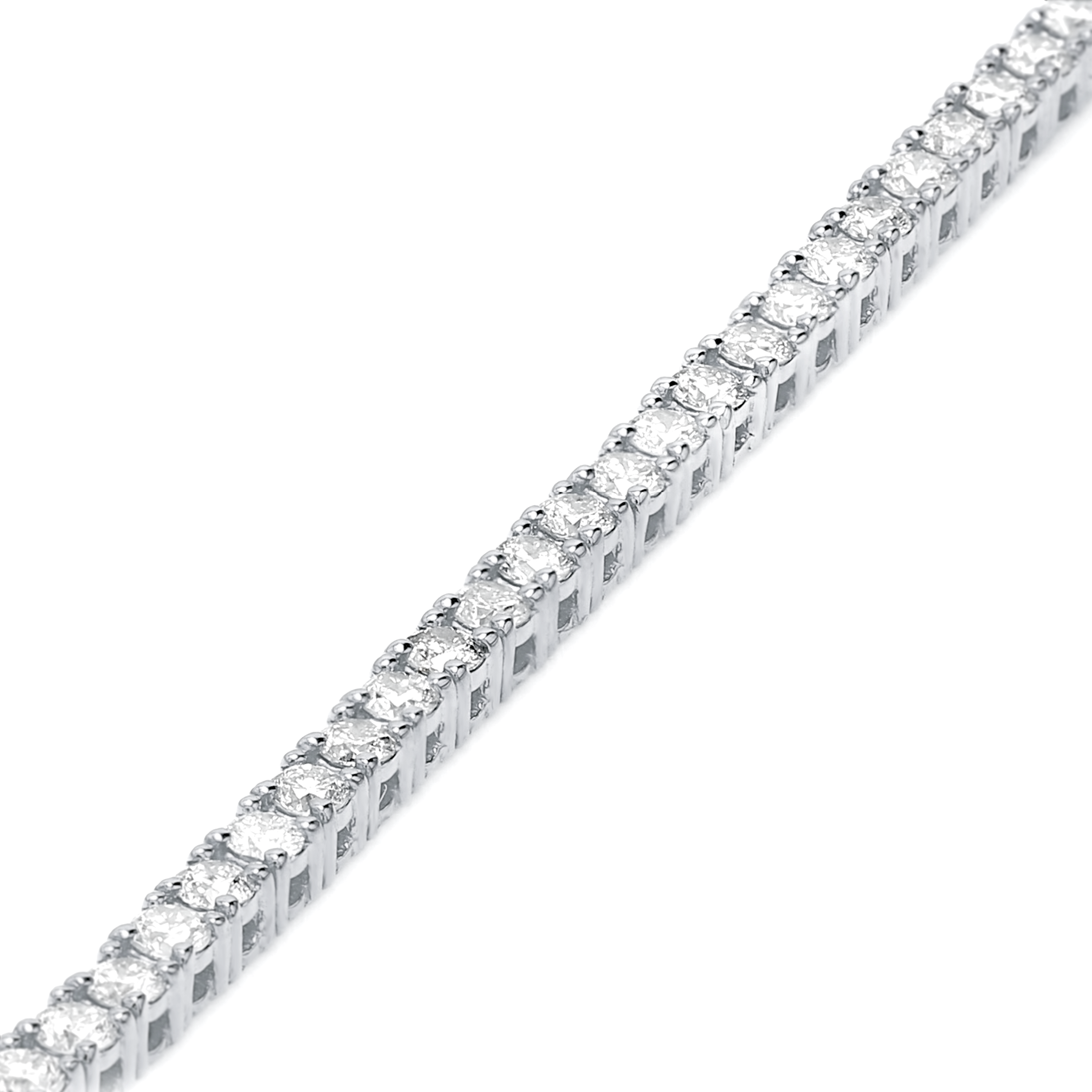  SHIMANSKY.CO.ZA -  Diamond Tennis Bracelet - 14K White Gold - 3D View