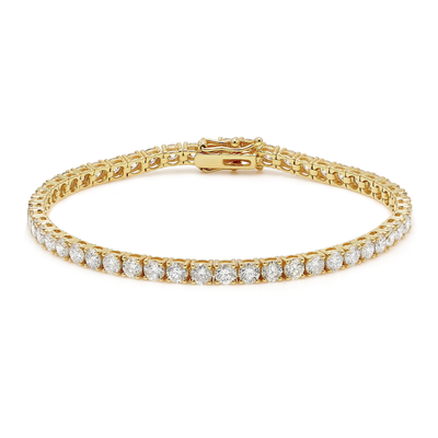 Klassiskt diamant tennisarmband