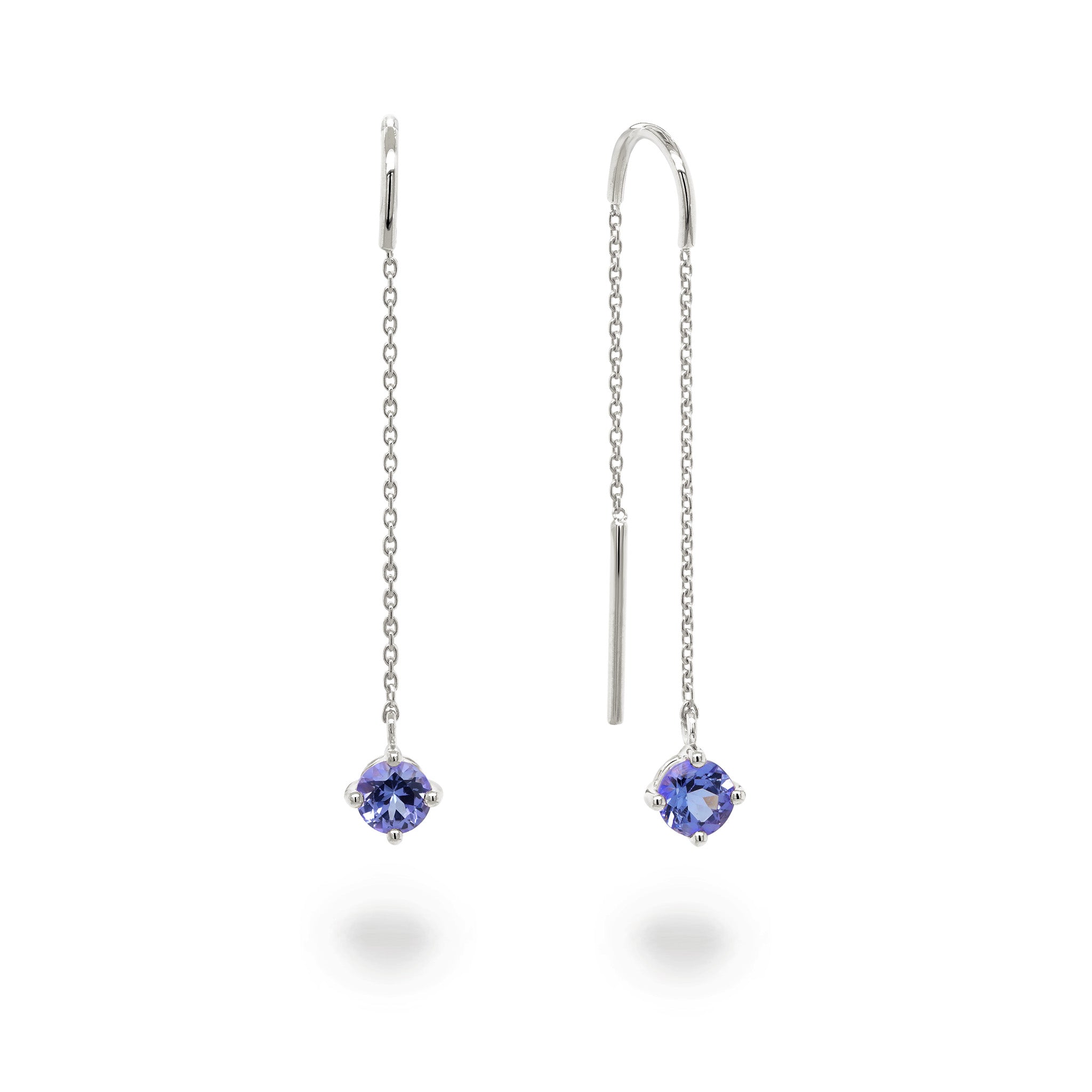 Tanzanite Earrings - 3D View - SHIMANSKY.CO.ZA