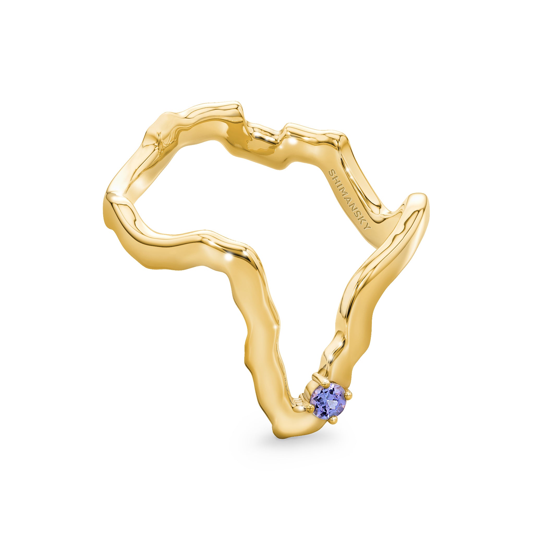 Tip of Africa Tanzanite Ring Shimansky