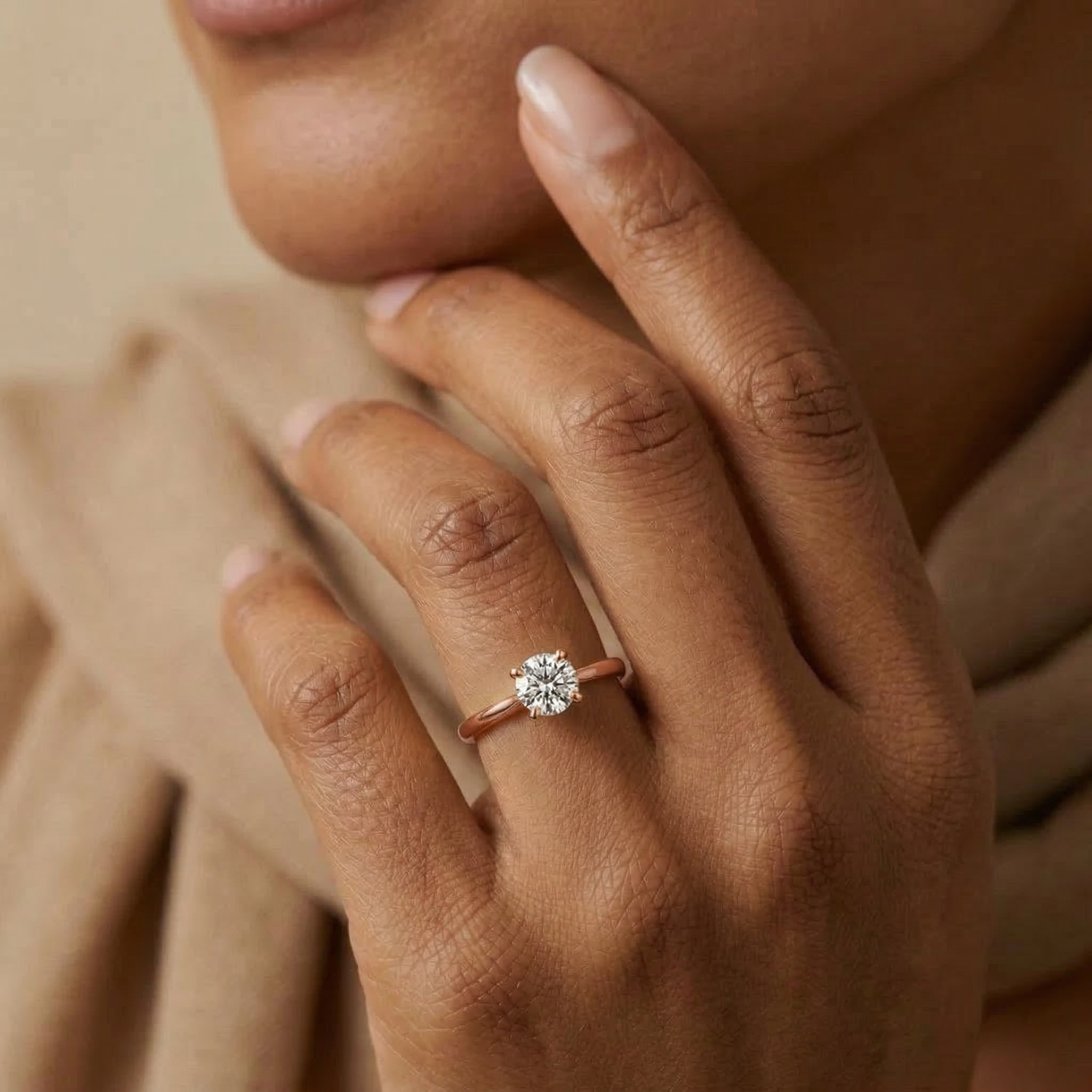 #Metal_Rose Gold #Carat Weight_1