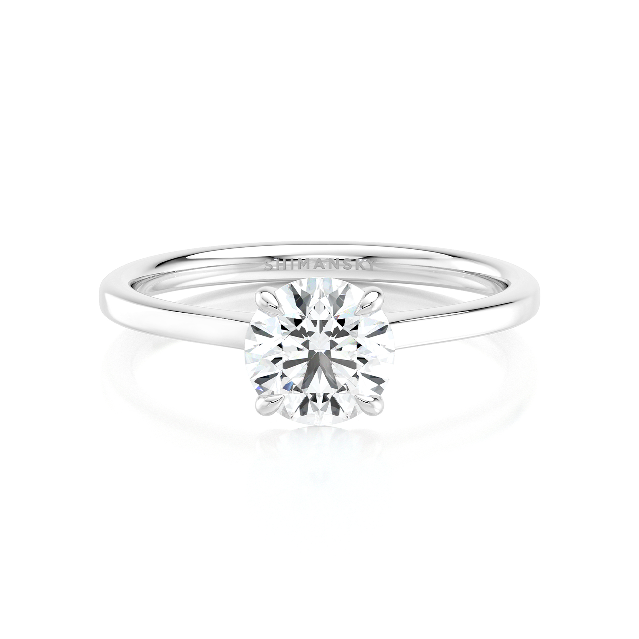 Victoria Diamond Solitaire Engagement Ring