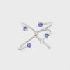 Shimansky - Southern Cross Diamond and Tanzanite Ring Crafted in 14K White Gold 360 Product Video