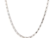 Shimansky 8ct Diamond Station Tennis Necklace in 14K White Gold 360 Video