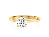 Shimansky 1ct Victoria Solitaire Diamond Engagement Ring in 18K Yellow Gold 360 Video