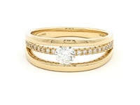 #Metal_Yellow Gold #Centre Carat Weight_0.5