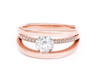 #Metal_Rose Gold #Carat Weight_0.7