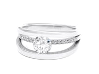 #Metal_Platinum #Carat Weight_0.7