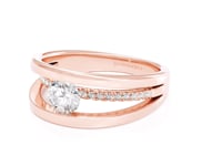 #Metal_Rose Gold #Carat Weight_0.5