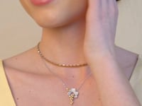 Shimansky 1.2ct Fancy Yellow Dress Necklace 18K White & Yellow Gold - Model Lifestyle Video