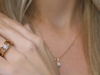 Shimansky Iconic Millennium Diamond Engagement Ring 18K Yellow Gold - Lifestyle Video #Metal_Yellow Gold #Carat Weight_1