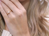 Shimansky Victoria Solitaire Diamond Engagement Ring 18K Yellow Gold - Lifestyle Video #Metal_Yellow Gold #Carat Weight_0.7