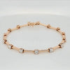 My Girl Station Bracelet 2.50 Carat  18K Rose Gold Video