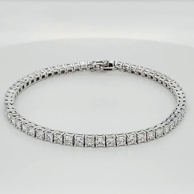 My Girl Diamond Tennis Bracelet 7.00 Carat | Platinum Video