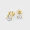 Shimansky 1 TCW Millennium Iconic Eight Hearts Earrings in 14K Gold 360 Video