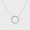 Shimansky - Circle of Life Microset Diamond Necklace crafted in 14K White Gold Product Video