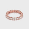 Shimansky - My Girl Claw set Full Eternity Diamond Ring 2.30ct Crafted in 18K Rose Gold Product Video