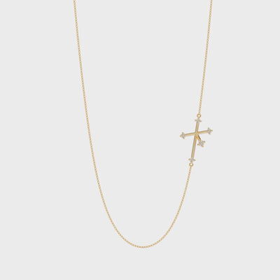 Shimansky - Southern Cross Diamond Necklace Crafted in 14K Yellow Gold Product Video